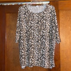 CY Fashion Cheetah Top